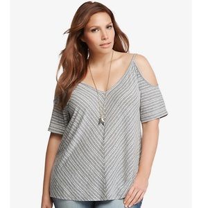 torrid cold shoulder top size 4x women